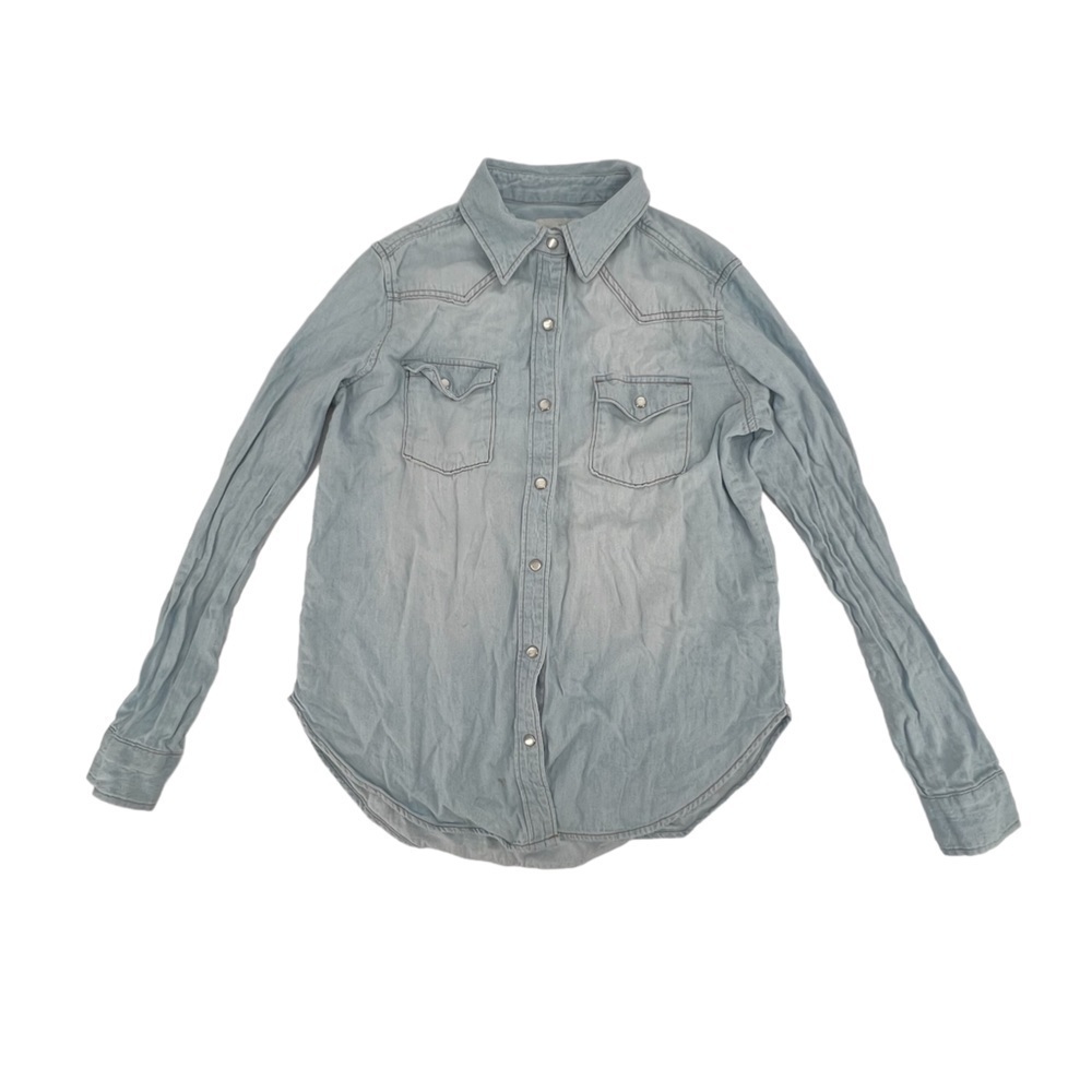 Universal Thread Long Sleeve Jean Shacket Shirt Size XS Women’s